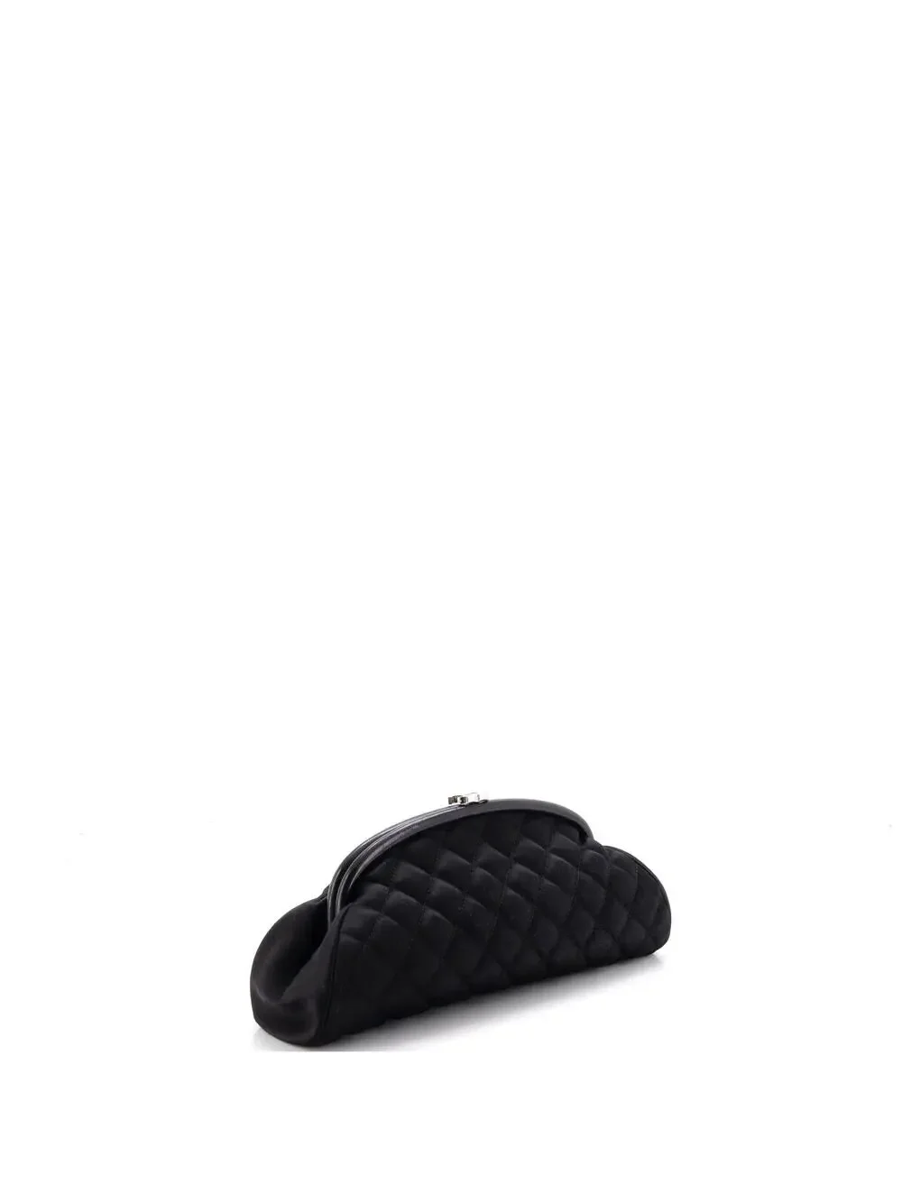 Chanel Timeless Clutch Quilted Satin #324648C19B
